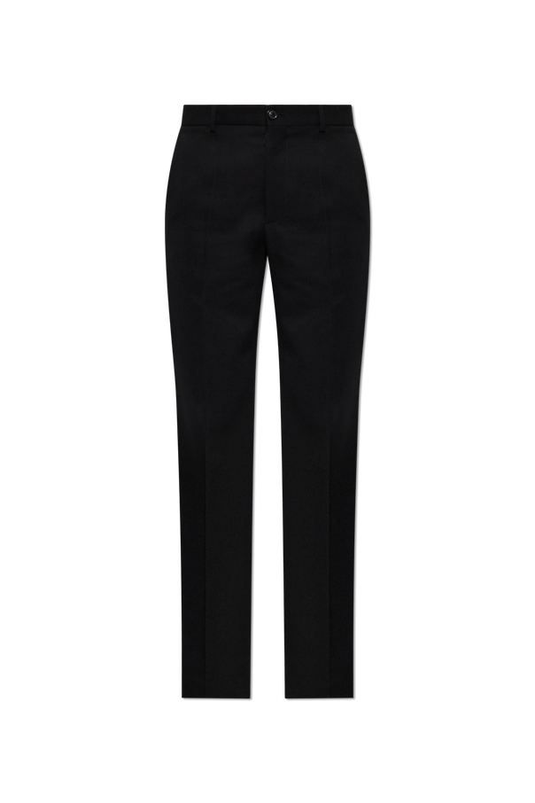 Maison Margiela Wool Formal Trousers | Women's | Vitkac